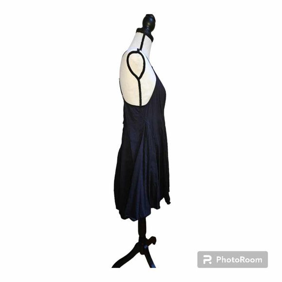 Intimately Free People Women’s Black Slip Dress Size Medium - Picture 3 of 8